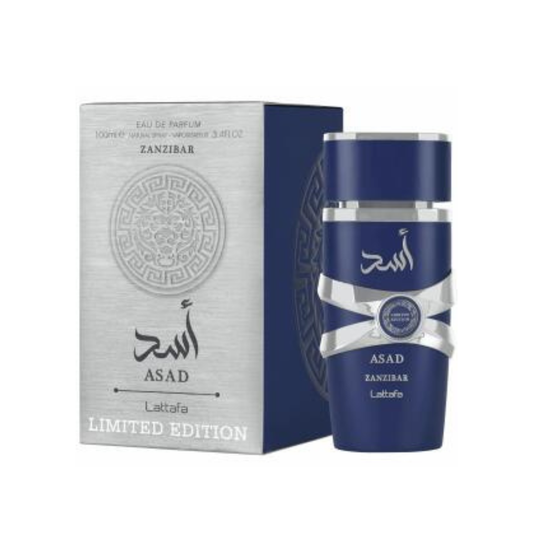 Asad Zanzibar Limited Edition Lattafa Eau de Parfum Hombre 100ml