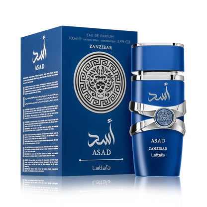 Asad Zanzibar Lattafa Eau de Parfum Hombre 100ml