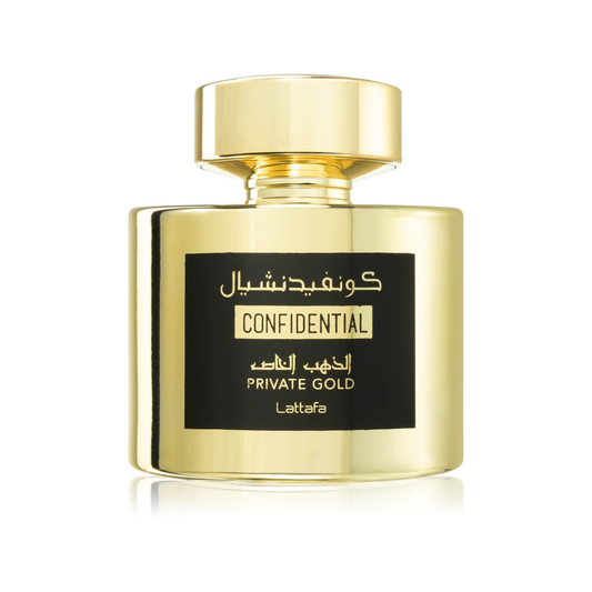 Confidential Gold Lattafa Eau de Parfum Unisex 100ml